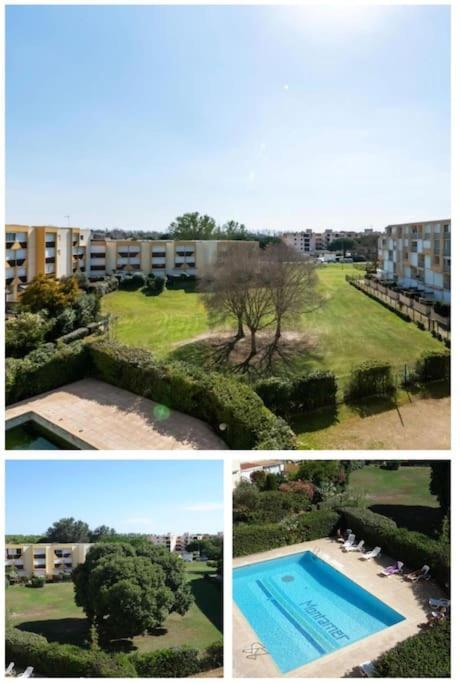 Les Terrasses De La Baronnie Appartement Climatise Avec 1 Chambre Et Piscine Ouverte Du 28 Mai 2025 Au 28 Septembre 2025 Le Grau-du-Roi Exterior foto